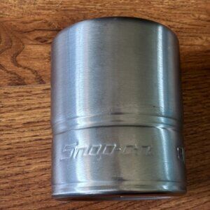 Snap-0n stainless steel can drink holder